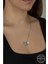 Ucarticaret Swarovski Crystal Taşlı Kuğu Gümüş Kadın Kolye 1