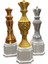 Isme Özel Bronz Satranç Ödül Kupası 3