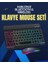 Şık ve Sessiz Tasarımlı Işıklı Klavye Mouse Seti – Şarjlı, Wireless 2