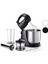 Inox Taslı Mikser - Blender Seti 5 Kademe Hız+Turbo Hamur Yoğurma+ Kase 300W600ML HAZNE700ML Ölçü Kabı SMX-2731 (4887) 1