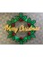 Merry Christmas Kapı Süsü – Couronne De Noel | Yılbaşı Çelengi 1