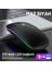 Çift Mod Kablosuz Mouse Bluetooth 5.2 + 2.4g Şarjlı Sessiz Tıklama Rgb Işıklı (500 Mah)Siyah 2
