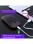 Çift Mod Kablosuz Mouse Bluetooth 5.2 + 2.4g Şarjlı Sessiz Tıklama Rgb Işıklı (500 Mah)Siyah 5