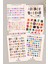 Alfabe / Sayı Sticker Seti - 6 Sayfa - Ajanda,çıkartma,scrapbook 1