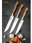 Hand Craft Mutfak Bıçak Seti Et Ekmek Sebze Salata Börek Bıçağı 3 Lü Set Hds-34 1