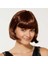 Kahverengi Parti Peruğu Küt Saç 1