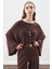 Pelerin Tarz Bluz Acı Kahve 1