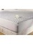 Kapitoneli Fitted Pamuklu Sıvı Geçirmez Battal Çift Kişilik Alez (180X200+30) 1