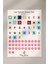 Alfabe / Sayı Sticker Seti - 6 Sayfa - Ajanda,çıkartma,scrapbook 4