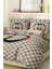 Nevresim Takımı Çift Kişilik Pamuklu Saten Kumaş 6 Parça 3D Dijital Baskı Duvet Cover Set Model No: 6
