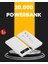 LED Işıklı 20.000MAH Powerbank LCD Gösterge Dahili Çoklu Kablo 1