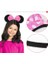 Pembe Fiyonklu Minnie Mouse Tacı Mini Kulak 1