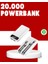 20.000MAH Pd Powerbank LED Işık LCD Ekran Dahili Kablo Çoklu Giriş 1