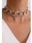 Choker Gümüş Renk Kadın Kolye 2