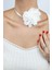 Kumaş Choker Gül Kolye 1