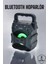 Işıklı Bluetooth Hoparlör Müzik ve Renkli Işık Taşınabiilir - M249K215-R15249 2