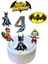 4 Yaş Batman Doğum Günü Pasta Süsü - Batman (Yarasa Adam) Pasta Süsü ve Doğum Günü Konsepti 1