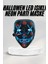 LED Işıklı Neon Maske Cadılar Bayramı Maskesi Korkunç Korku Maskesi 1