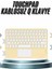 Android ve Ios Uyumlu Bluetooth Klavye Touchpad Slim Kablosuz Wifi Q Klavye 2