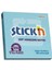 Hopax Stıckn Yapışkanlı Not Kağıdı (12 Adet) 360° 100 Yp 76X76 Mavi 21553 1