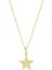 Yıldız Figürlü Altın Kolye - 14K 1