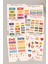 Bullet Journal Sticker Seti - 6 Sayfa / Ajanda, Scrapbook, Journal 1