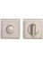RO17 Kapı Kolu Rozeti Wc Nikel Saten Mat 53X53X10 mm 1