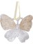 Yılbaşı Süsü Kelebek Akrilik Cam Şampanya Rengi 11X10 Cm. 1