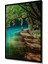 Yeşil Ormanlar Arasında Huzurlu Bir An Ahşap Dekoratif Tablo Dikdörtgen Tablo 5