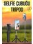 Selfie Çubuğu Tripod Kumandalı Telefon Tutucu Siyah 1