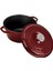 Döküm Yuvarlak Tencere Döküm Demir Kapak New Heritage Serisi ÇAP(Ø)26CM.-BORDO 2