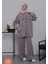 Tesettür Çıtçıt Detaylı Tunik-Pantolon Ikilitakım(Spor,şık Kombin) 4