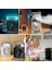 Taşınabilir 3 Farklı Mod Ayarlı 7 Farklı LED Işıklı Sulu Soğutmalı Taşınabilir Masaüstü USB Fan Vantilatör (5324) 5