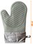 Fırın Eldiveni, Gri Renk, 27 Cm, Dış Kaplama Silikon, Içi Pamuklu, 1 Adet 2