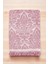 2 Parça Jakarlı Banyo Havlu Takımı &AMP;#37;100 Pamuklu 90X150 cm Arden Pembe 2