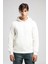 Videl Erkek Kapüşonlu Sweatshirt Ekru 5