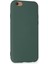 iPhone 6 Kılıf Nano Içi Kadife Silikon - Koyu Yeşil (K95) 3