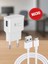 12W 2.1A Usb +Micro Girişli Adaptör ve Kablo Hızlı Şarj Aleti Seti TN-C01 7