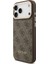 iPhone 17 Pro Max Uyumlu Kılıf Guess Lisanslı M-Safeli 4g Metal Büyük Logolu Kartlıklı Kahverengi 2