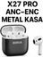 X27 Pro Anc+Enc Kablosuz Bluetooth Kulaklık 4