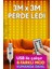 Borayris Perde LED 3MX3M Kumandalı 8 Fonksıyonlu 300 Ledli 10 Sarkıtlı USB Girişli. 6
