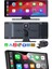 4K 10.2 Inç Çift Kameralı Araç Multimedya Ekranı Carplay Kablosuz Tüm Cihazlara Uyumlu 3
