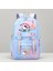 Çocuk Sırt Çantası Hello Kitty Renkli Figürlü 4 Bölmeli Geniş Kapasiteli Mavi (43CM*29CM*15CM) AD11 1