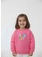 Kız Çocuk Çiçek Baskılı Sweatshirt 1