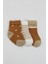3lü Penye Erkek Soket Çorap 10111 Hardal 2