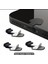iPhone 6-7-8-11-12-13-14 Modeller ile Uyumlu Yapışkanlı Şarj Yeri Koruma Tıpası Slikon 3 Ad Siyah 1 Adeti Beyaz 1