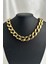 Kalın Zincir Model Altın Renk Kolye (40CM) 3