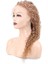 Afro Dalga Front Lace Gerçek Tül Peruk / Kumral / 60/65CM 4
