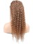 Afro Dalga Front Lace Gerçek Tül Peruk / Kumral / 60/65CM 5