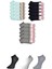 Siyah Gri ve Beyaz Kadın Bilek Çorap 15 çift 4
